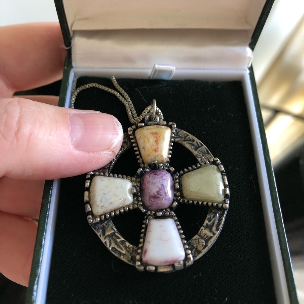 Brian de Staic Irish Cross pendant from Ireland